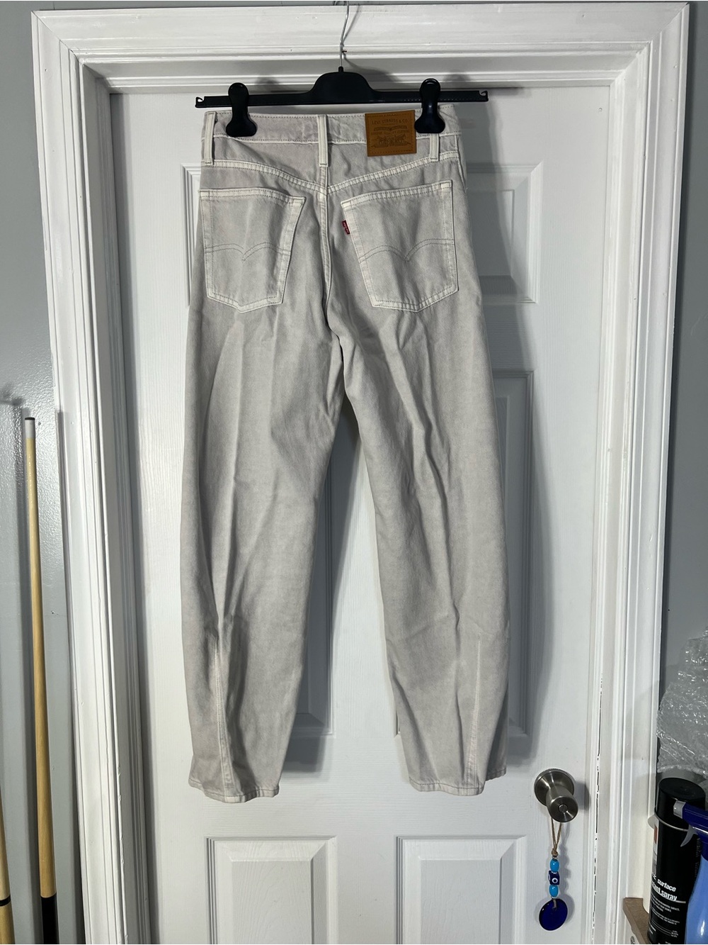 Levi's light stone baggy dad barrel jeans - Picture 2 of 5